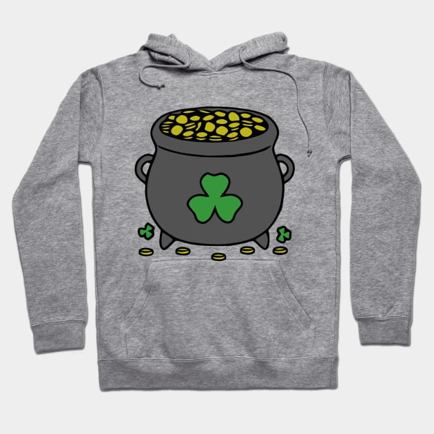 Pot of Gold Hoodie by KayBee Gift Shop